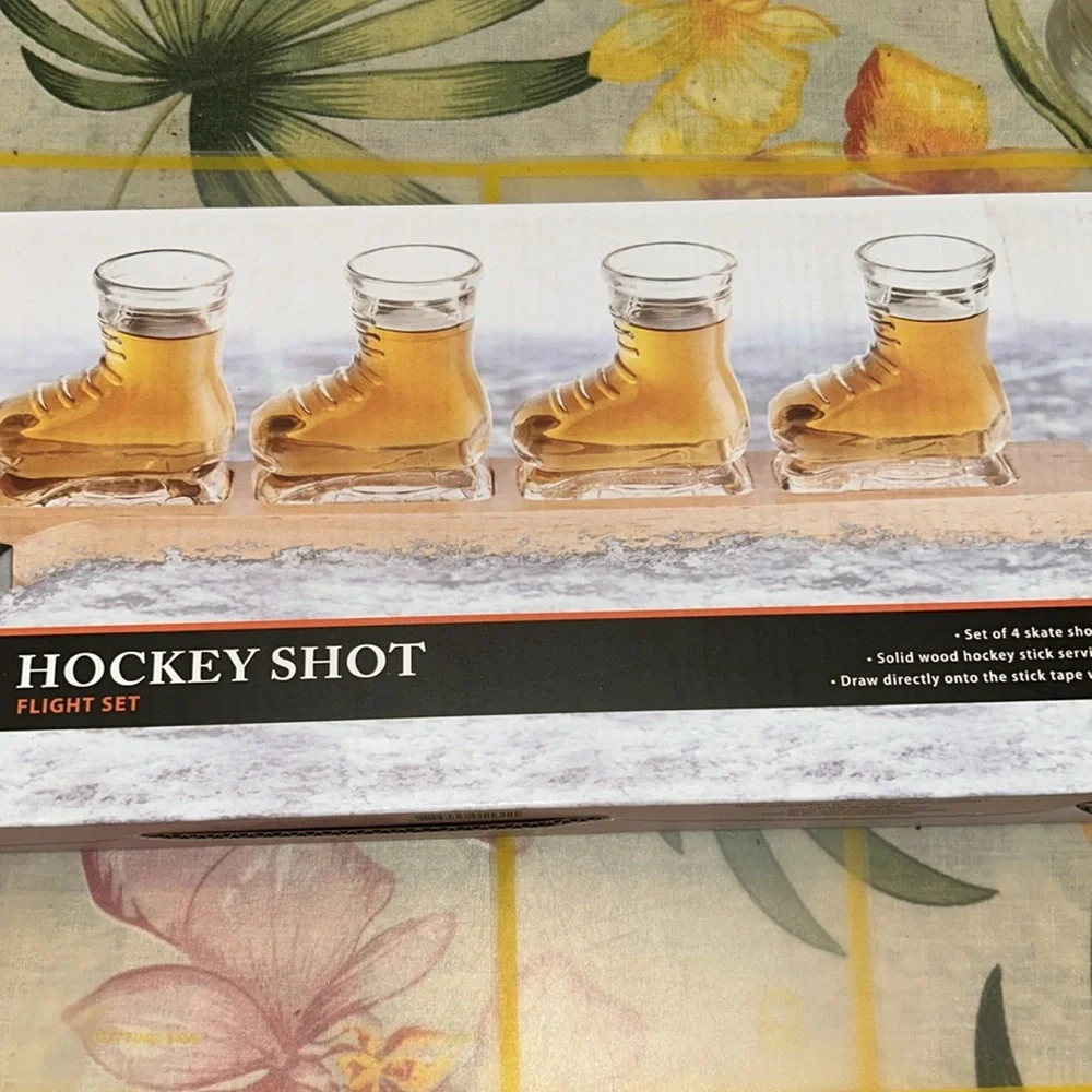 Final Touch hockey shot flight set